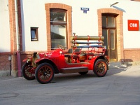 The Volunteer Firefighters' car at Traisen