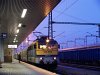 The V43 3312 at Budapest-Kelenfld with the Euronight train Venezia to Venice, Santa Lucia over Zagreb and Villa Opicina