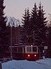 The ŽSSK 405 953-1 seen between Štrbsk pleso and Tatransk Lieskovec