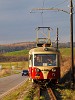 The TREŽ 411 902-0 seen between Trencianske Teplice sdlisko and Kanov