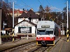 The ŽSSK TEŽ 425 954-5 seen at Tatransk Lomnica