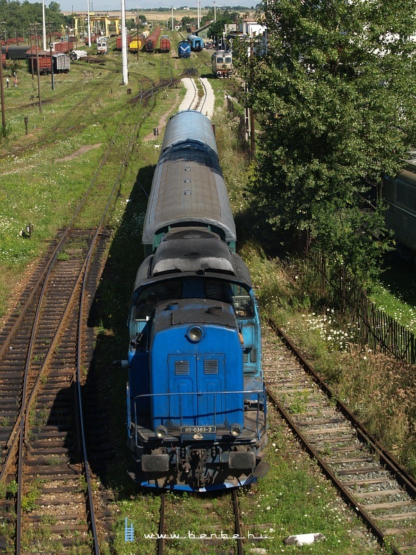 The 80-0383-2 departing from Dornesti photo