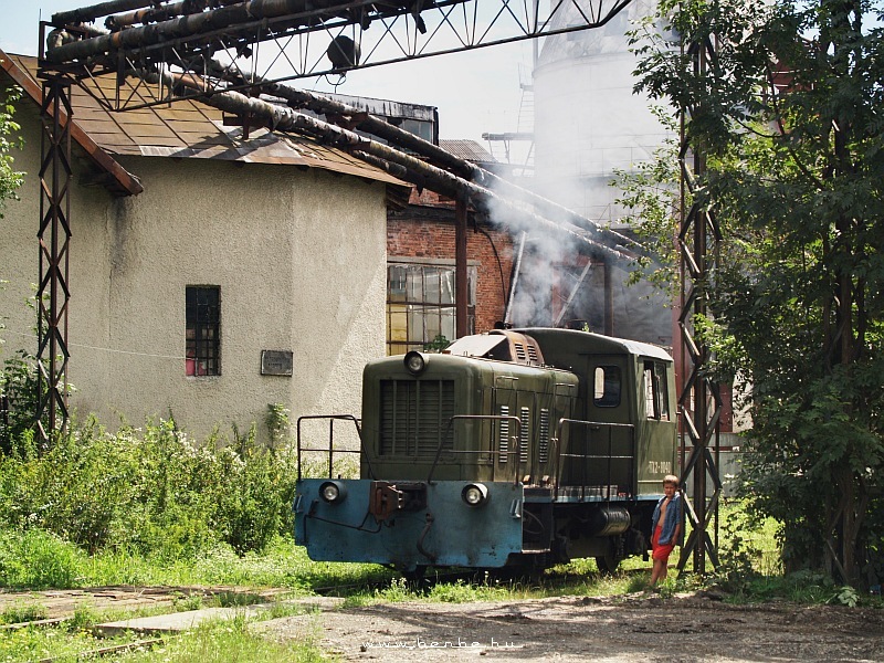 TGK2 sorozat ipari mozdony Csernyovci klvrosban fot