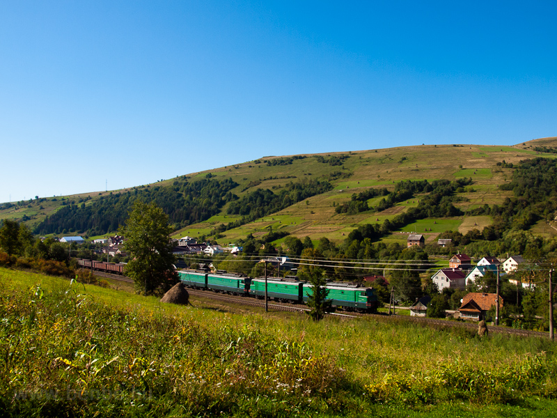 Freight train on the way to photo