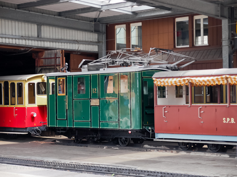 A Schynige Platte-Bahn He 2/2 12 Wilderswil llomson fot