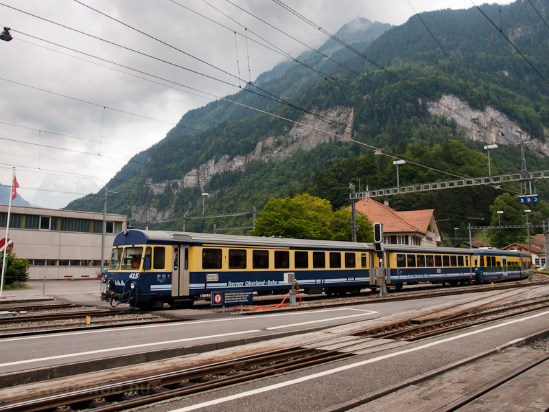 A Berner Oberlandbahn ABt 415 Zweiltschinen llomson fot
