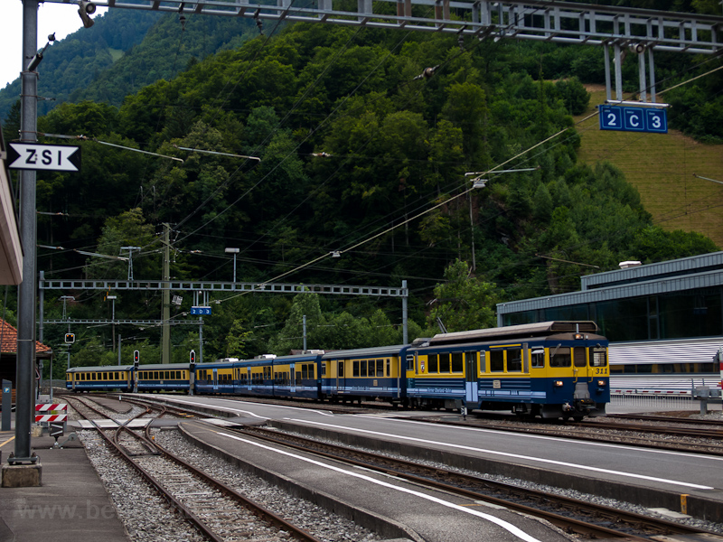 A Berner Oberlandbahn ABeh 4/4 fot