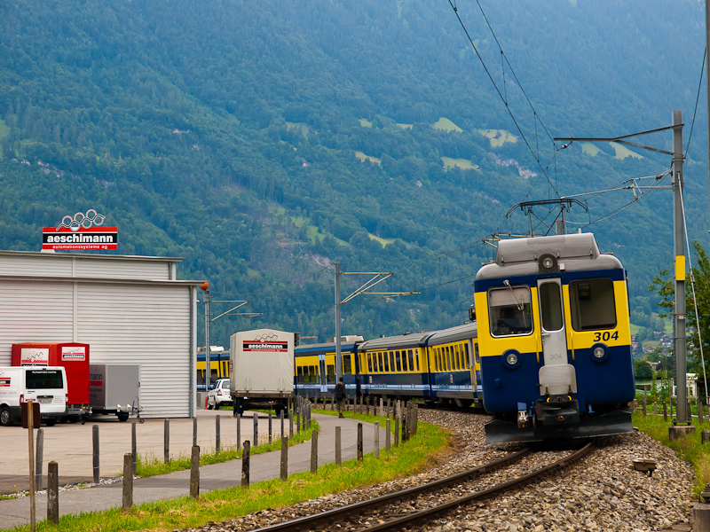 A Berner Oberlandbahn ABeh 4/4 fot