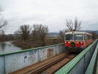 The Bzmot 406 at the bridge over the Saj river near Putnok