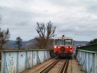 The Bzmot 406 at the bridge over the Saj river near Putnok