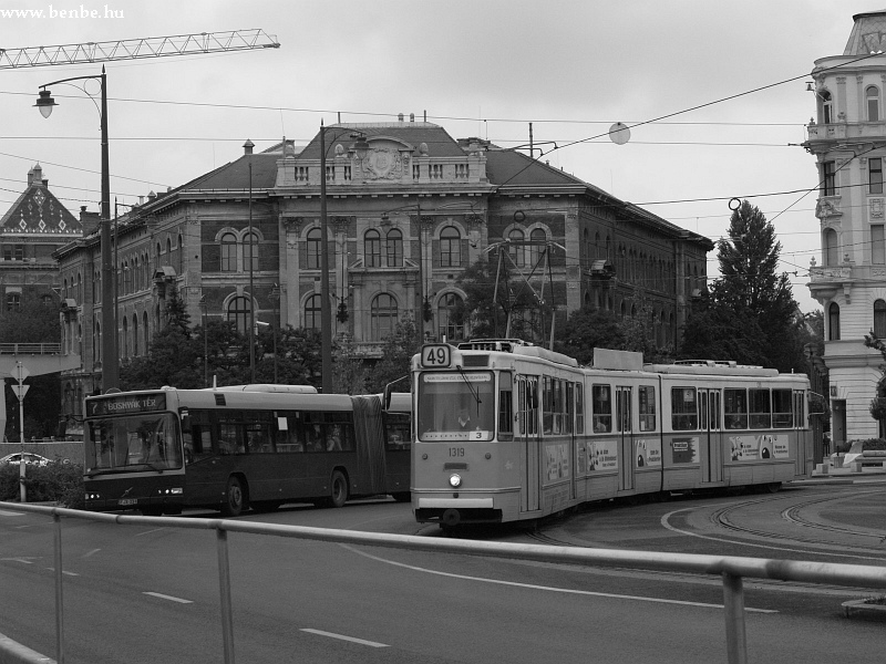 ICS versenyez a Gellrt tren a 7-es busszal fot