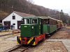 The Nagybrzsnyi Erdei Vast (Nagybrzsny Forest Railway) C50 3756 seen at Nagybrzsny station