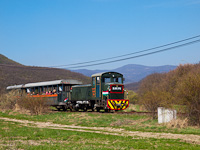 The Kirlyrti Erdei Vast Mk48 2014 seen between Paphegy and Szokolya-Riezner