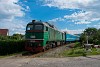 Az UZ M62-1260 Aknaszlatina-1 és Aknaszlatina-2 között egy Lembergbe / Lvivbe tartó gyorsvonattal