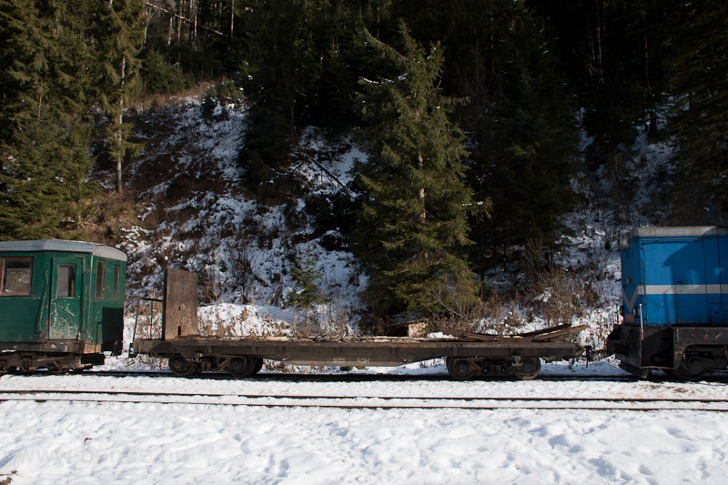 Flat car of CFF Viseu de Su photo