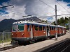 The Gornergratbahn (GGB) Bhe 4/8 3044 seen at Riffelalp
