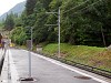 Switching from third rail to catenary power supply at Le Châtelard-Frontière border station of the Martigny-Chatelard Railway (MC)