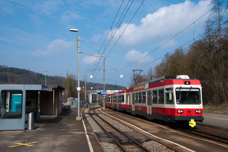 A Waldenburgerbahn BDe 4/4 15 Lampenberg-Ramlinsburg llomson fot