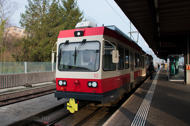 A Waldenburgerbahn BDe 4/4 13 Liestal llomson fot