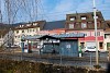 Niederdorf stop at the Waldenburgerbahn