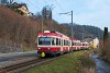 The Waldenburgerbahn BDe 4/4 15 seen between Hirschlang and Niederdorf