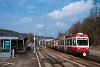 The Waldenburgerbahn BDe 4/4 15 seen at Lampenberg-Ramlinsburg