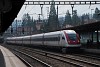 A SBB-CFF-FFS RABDe 500 000 <q>Le Corbusier</q> Liestal állomáson