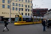 A Baselland-Transport (BLT) Stadler Tango villamosa Basel SBB állomás előtt