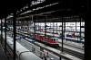 Két SBB Re 4/4-es érkezik Basel SBB állomásra egy InterCity vonattal