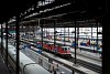 Two SBB Re 4/4 electric locomotives had arrived at Basel SBB hauling an InterCity train