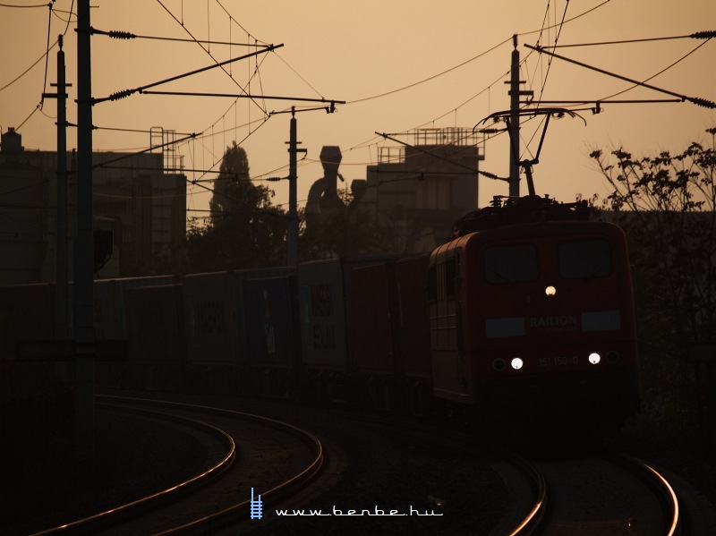 The DB 151 150-0 between Wiener Neustadt Hbf and Wiener Neustadt Civitas Nova photo