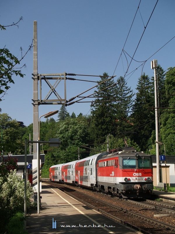 1142 619-4 Eichgraben-Altlengbach megállóhelyen fotó