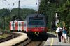 The BB 4020/6020 296-7 with a regio train at Melk