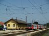 The BB 4020/6020 294-2 in front of the warehouse at Melk station