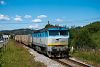 The ZSSKC 752 043-0 seen hauling the local freight train between Rakov and Cadca zastvka