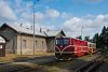 The ČD 705 913-2 seen at Osoblaha station