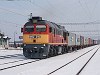 M62 310 egy tehervonattal Őriszentpéteren