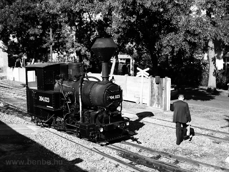 The 394,023 steam locomotive of the Hungarian Museum of Transport at Debrecen-Fatelep photo