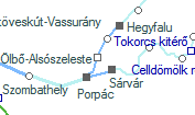 Ölbő-Alsószeleste szolgálati hely helye a térképen