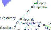 Vasegerszeg szolgálati hely helye a térképen