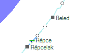Dénesfa szolgálati hely helye a térképen