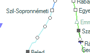 Páli-Vadosfa szolgálati hely helye a térképen