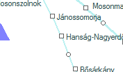 Hanság-Nagyerdő szolgálati hely helye a térképen