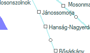 A vonalszakasz helye a térképen