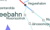 Mosonszolnok szolgálati hely helye a térképen