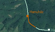 Hamuház szolgálati hely helye a térképen