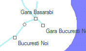 Gara Bucuresti Nord szolgálati hely helye a térképen