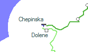 Chepinska szolgálati hely helye a térképen