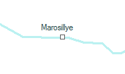 Marosillye szolgálati hely helye a térképen
