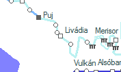 Livádia szolgálati hely helye a térképen